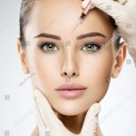 botox Injektion Stirn